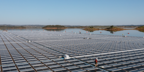 La granja solar flotante híbrida de Alqueva recibe el Premio Europeo de Energía Sostenible en Innovación