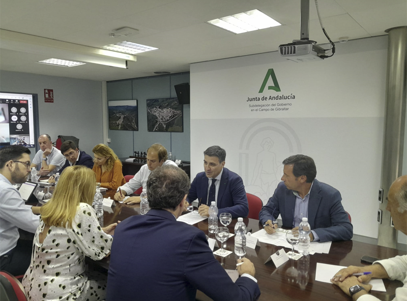 Reunión para promover tres centros neurálgicos de hidrógeno verde en el Campo de Gibraltar, Huelva y Almería