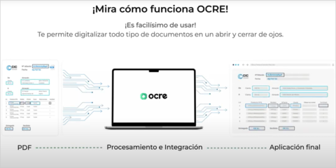 OCRE plataforma de gestión documental, para digitalizar y automatizar procesos
