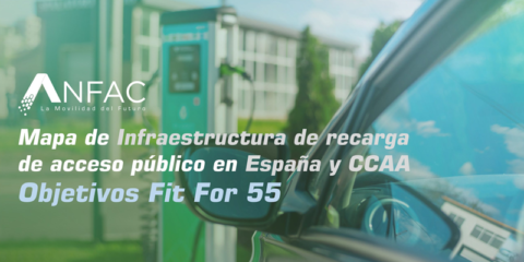 Actualizado el Mapa de Infraestructura de recarga por CCAA para cumplir las metas de Fit for 55