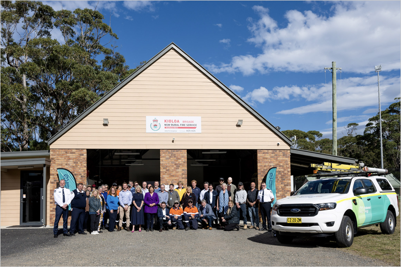 microrred comunitaria de Bawley Point y Kioloa en Australia 