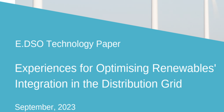 Se lanza el documento 'Experiencias y recomendaciones para la optimizar la integración de las renovables en la red de distribución'.