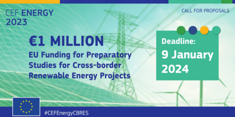Convocatoria para apoyar estudios preparatorios para proyectos transfronterizos de renovables