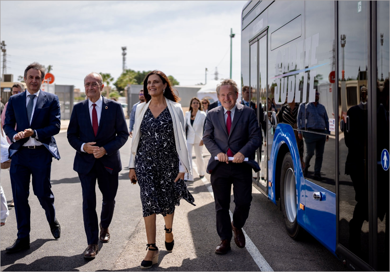 La ciudad de Málaga camina hacia un transporte 100% sostenible para 2030 y, entre otras medidas, apuesta por los autobuses eléctricos.