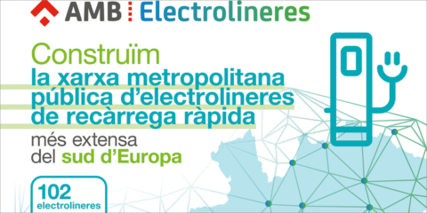 La metrópolis de Barcelona tendrá 92 nuevas electrolineras de recarga rápida, semirrápida y solares
