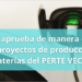 Aprobados de forma definitiva ocho proyectos de producción de baterías del PERTE VEC II