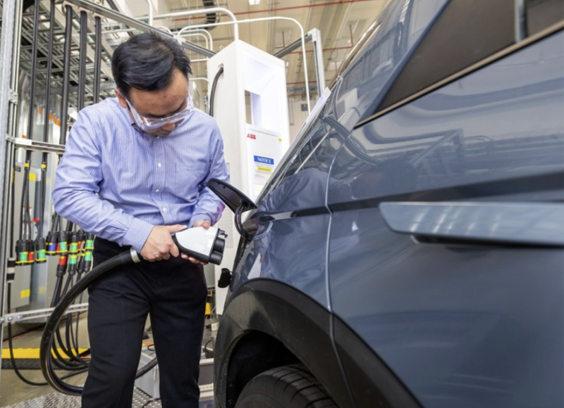 carga vehículo eléctrico