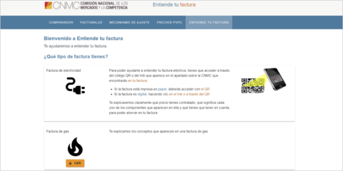 La CNMC lanza la herramienta ‘Entiende tu factura’ a consumidores domésticos de electricidad
