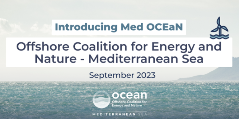 Med OCeaN, nueva Coalición Offshore para la Energía y la Naturaleza en el Mar Mediterráneo