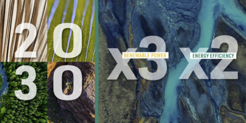 Hoja de ruta para triplicar la energía renovable y duplicar la eficiencia energética para 2030