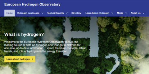 El Observatorio Europeo del Hidrógeno se actualiza para servir de fuente de datos del sector