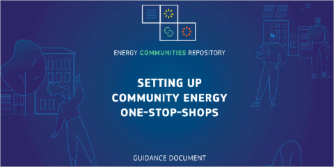 Documento de orientación para crear ventanillas únicas para las comunidades energéticas en la UE