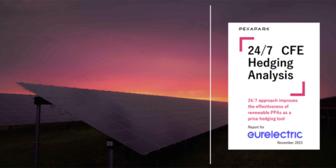 La igualación horaria permite mejorar la eficacia de los PPA renovables, según un estudio