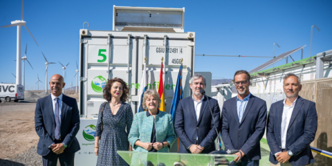 El ITC inaugura una biorrefinería para testar el hidrógeno verde en el transporte terrestre canario