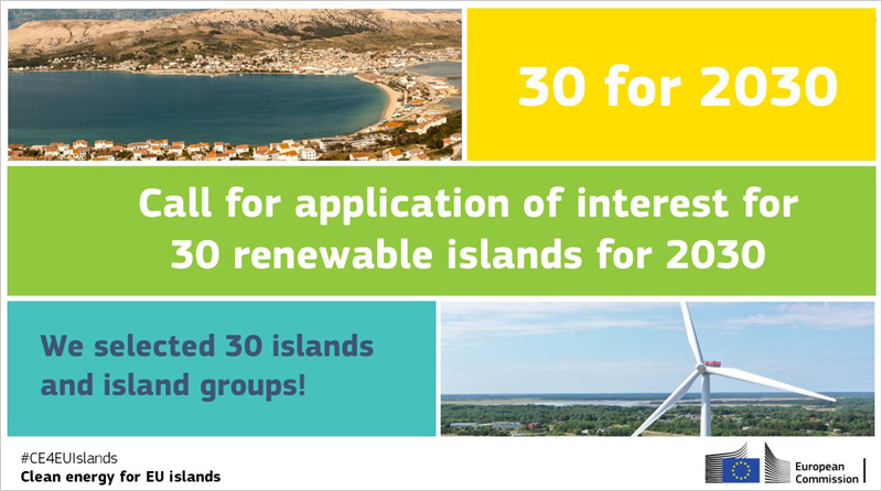 Iniciativa ‘30 islas renovables para 2030’