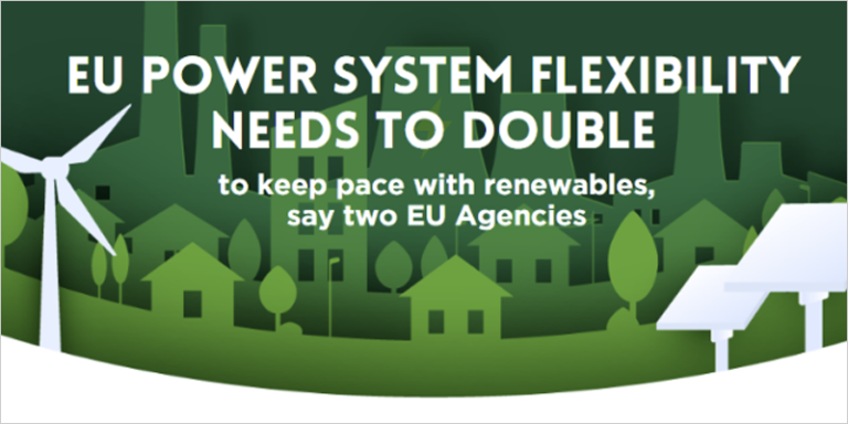 Según el informe, la flexibilidad del sistema eléctrico de la UE debe casi duplicarse de aquí a 2030.