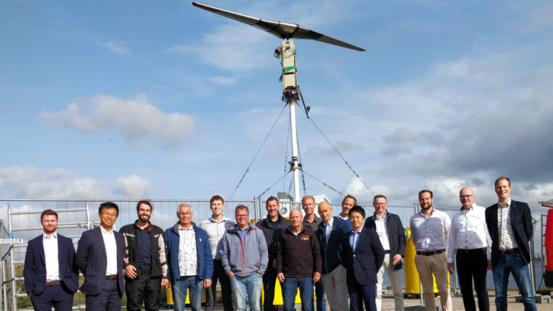 Foto de investigadores y representantes de las entidades relacionadas con el proyecto POWER.