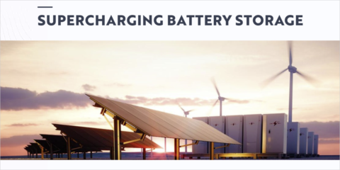 La iniciativa ‘Supercharging Battery Storage’ potenciará a nivel mundial el almacenamiento en baterías