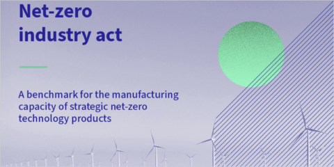 El Consejo Europeo adopta su posición sobre la Ley de Industria Cero Neto para tecnologías limpias