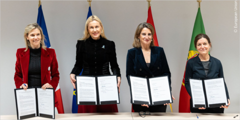 España, Francia, Portugal y la Comisión Europea cooperan en infraestructura energética