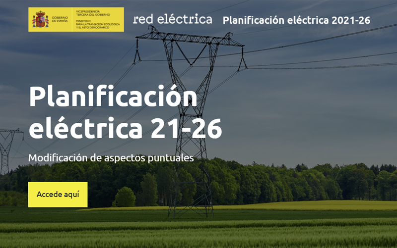 Plan de desarrollo de la red de transporte de energía eléctrica 2021-2026. 