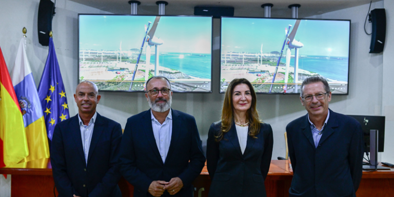 presentación del proyecto de repotenciación del parque eólico Punta Gaviota