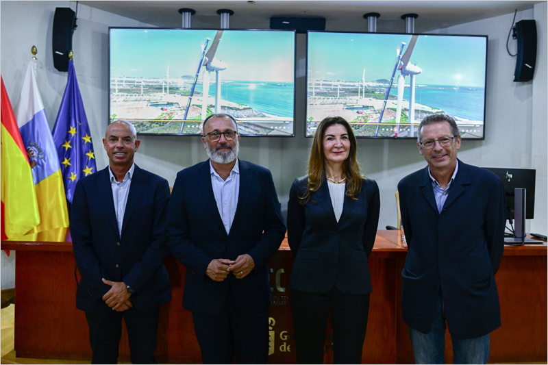 presentación del proyecto de repotenciación del parque eólico Punta Gaviota 