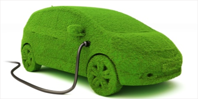 Imagen promocional de coche eléctrico.