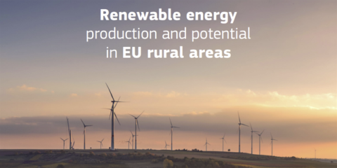 Un informe analiza la producción de energías renovables y su potencial en las zonas rurales de la UE