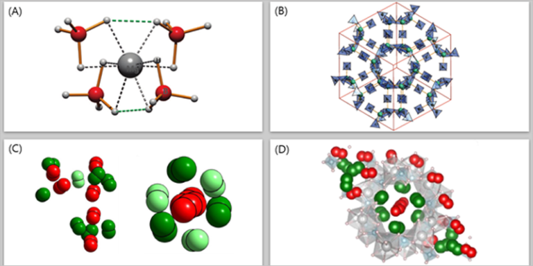 Estructura nanoporosa de borohidruro de magnesio para almacenamiento de hidrógeno.