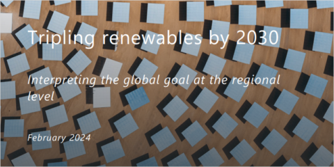 Un informe señala que se debe aumentar la inversión renovable para alcanzar los objetivos climáticos