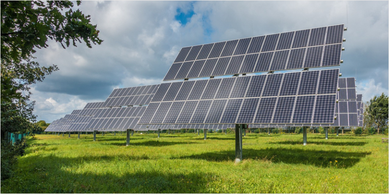 Instalación fotovoltaica en suelo.