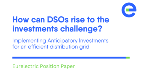 La industria eléctrica europea publica un informe sobre inversiones anticipadas de los DSO