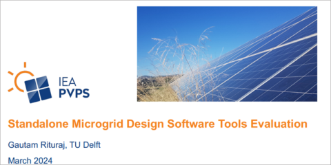 Un informe de IEA PVPS compara herramientas de software para diseñar microrredes independientes