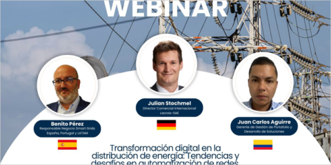 Webinar sobre la transformación digital de las redes de distribución eléctrica en Colombia