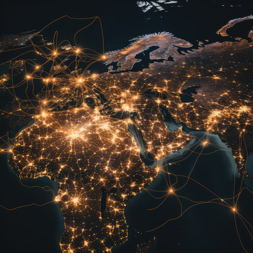 redes de distribución inteligentes en diferentes partes del mundo