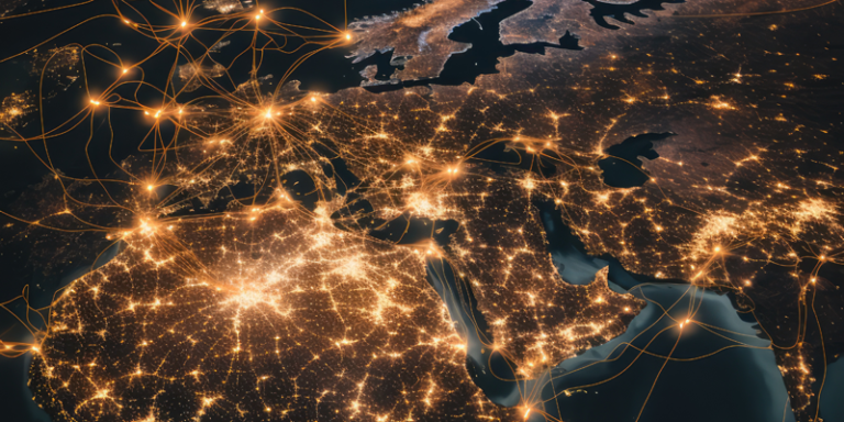 redes de distribución inteligentes en diferentes partes del mundo