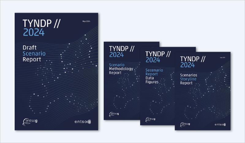 Borradores de ENTSO-E y ENTSOG de escenarios conjuntos de electricidad, hidrógeno y gas 