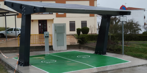 Licitación para la gestión de la red de puntos de recarga de vehículos eléctricos en la provincia de Cáceres