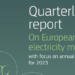 Informe del mercado de la electricidad en la UE del cuarto trimestre de 2023