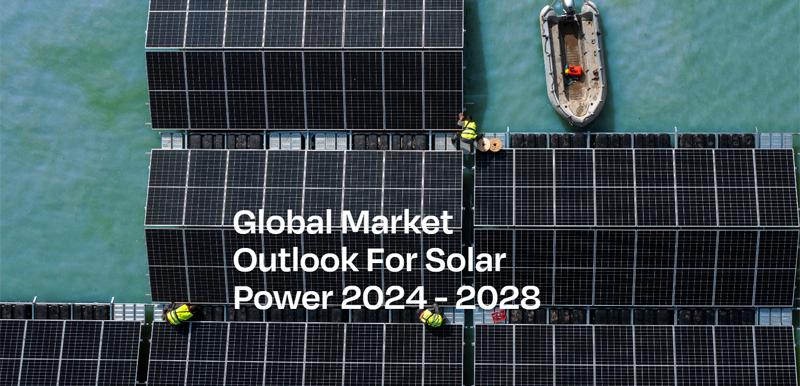 Informe Global Market Outlook for Solar Power 2024-2028 de SolarPower Europe.