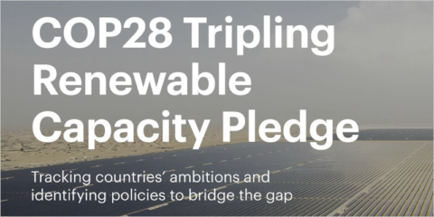 La IEA analiza en un informe si el mundo será capaz de triplicar la capacidad renovable para 2030