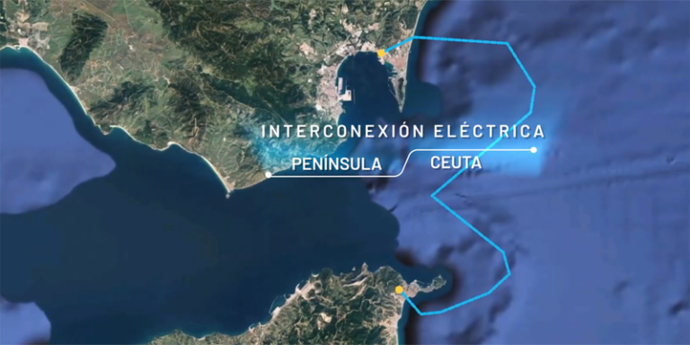 Interconexión eléctrica entre Ceuta y la península.