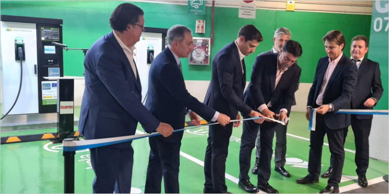 Inauguración de un hub de recarga para VE en Alicante