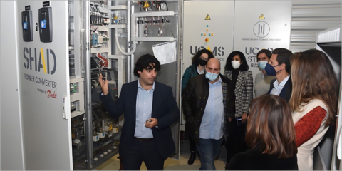 Desarrollo de un sistema híbrido de baterías con control grid forming en el marco del proyecto INERTIA+