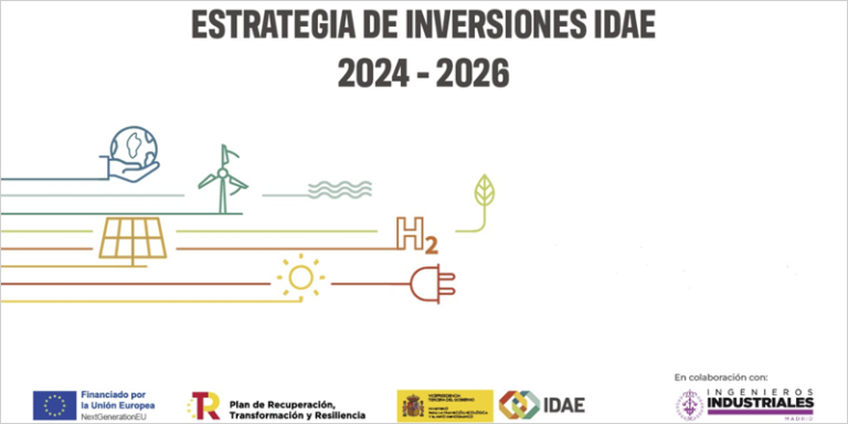 Estrategia de Inversiones de IDAE 2024-2026