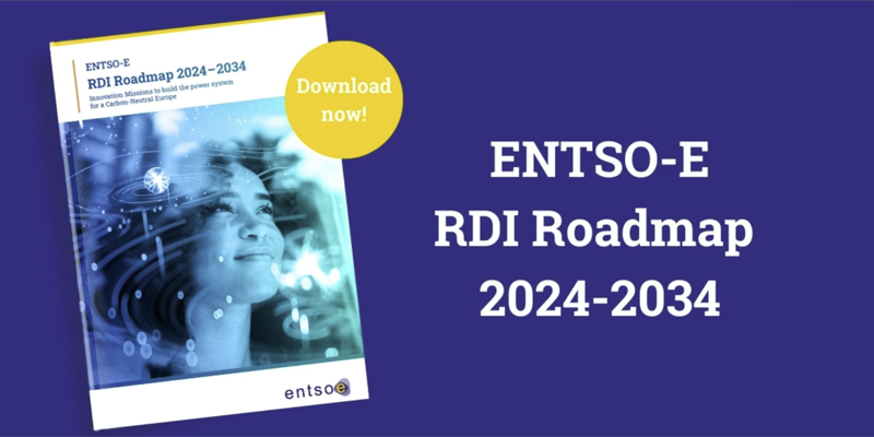 Hoja de ruta de investigación, desarrollo e innovación de ENTSO-E 2024-2034