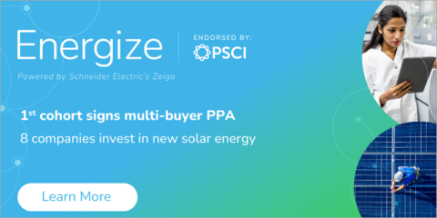 Primer PPA multi-comprador del programa Energize de Schneider Electric para el sector sanitario