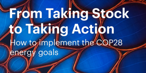 Un informe de la IEA orienta para el objetivo de triplicar las renovables y duplicar la eficiencia energética