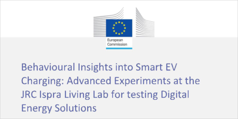 El JRC analiza el uso e impacto de los sistemas de carga inteligente en usuarios de vehículos eléctricos